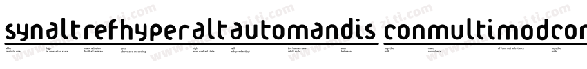 vatiable concept字体转换